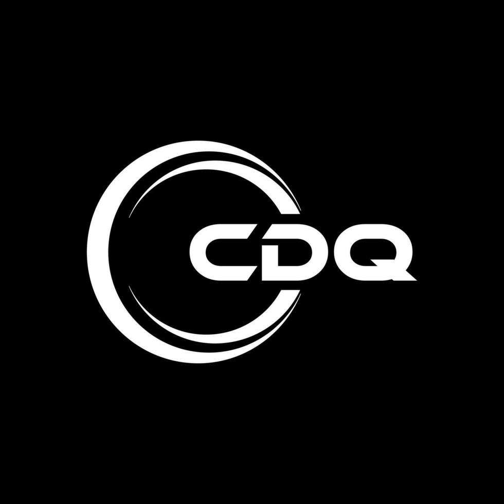 CDQ Logo Design, Inspiration for a Unique Identity. Modern Elegance and