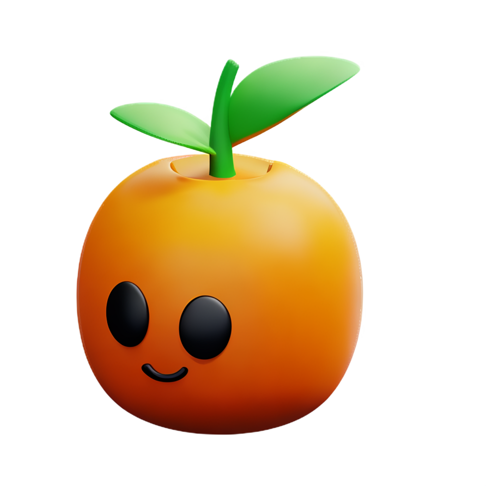 fruit 3d rendering icon illustration png