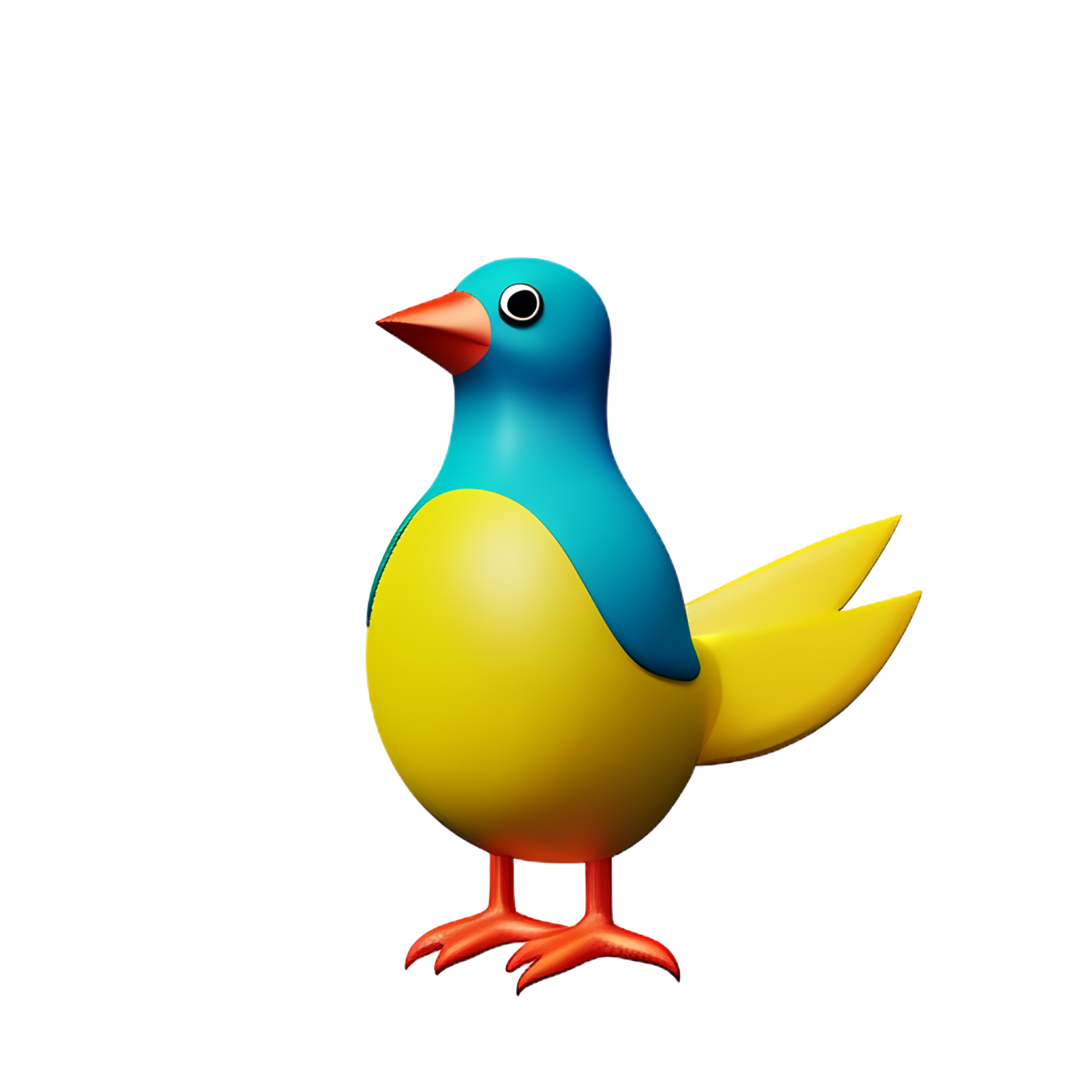 beautiful birds 3d icon illustration 28244468 PNG