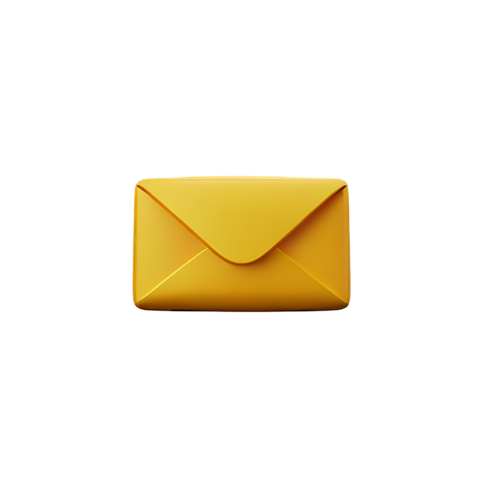 email 3d rendering icon illustration png