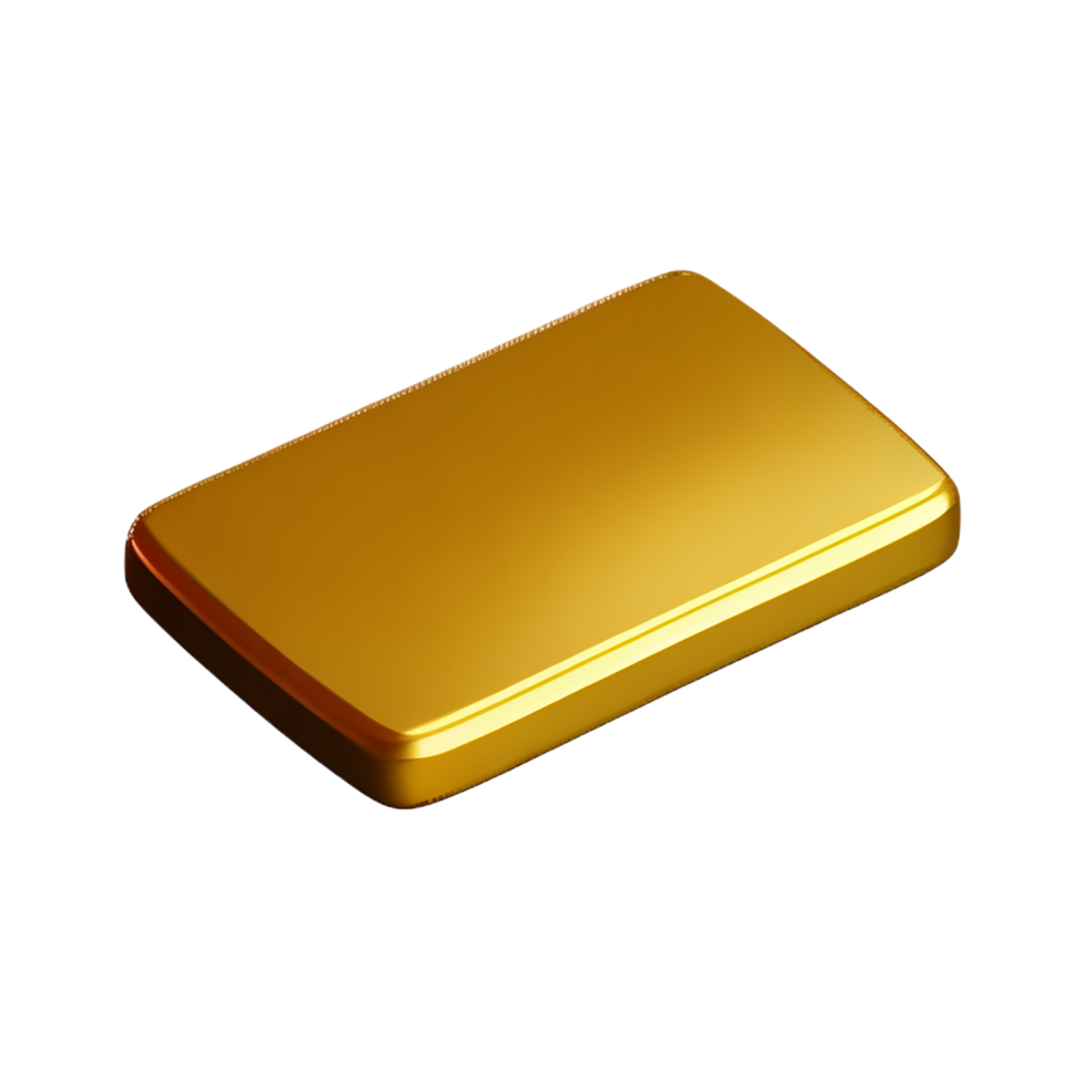 gold 3d icon illustration png