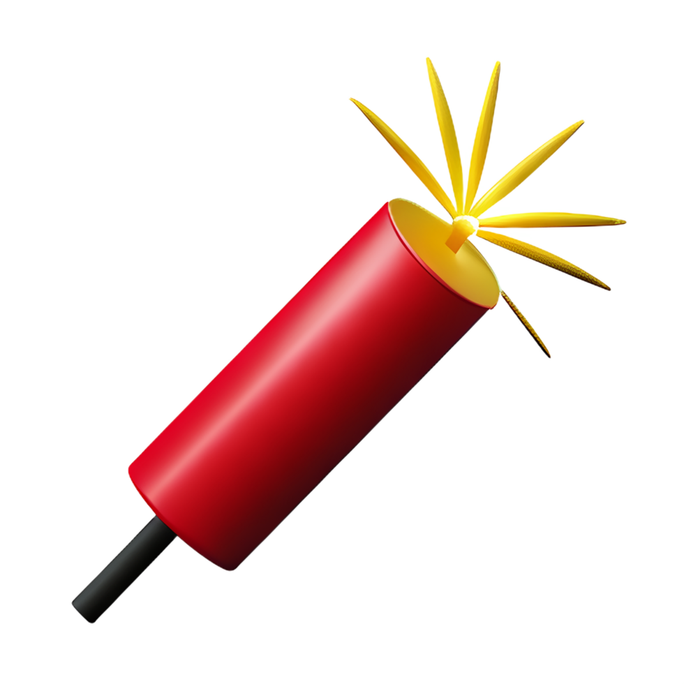 Feuerwerk 3d Symbol Illustration png