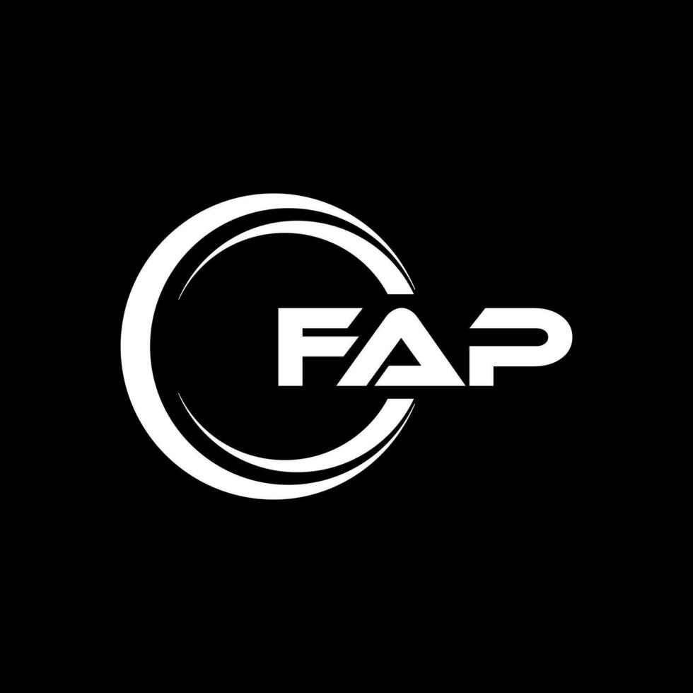 FAP Logo Design, Inspiration for a Unique Identity. Modern Elegance and Creative Design. Watermark Your Success with the Striking this Logo. vector