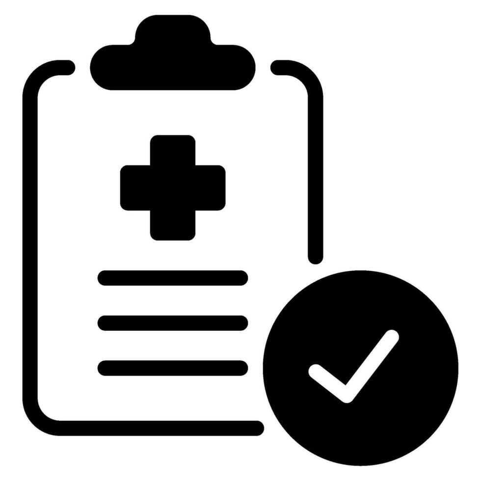 Health Checkup icon illustration vector