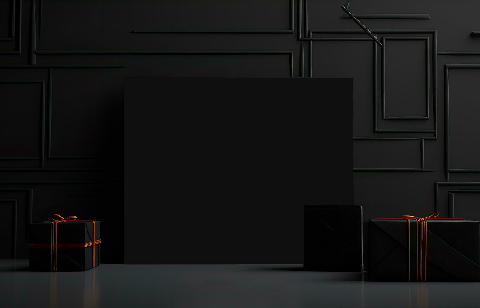 Modern room interior for Black Friday Sale photo