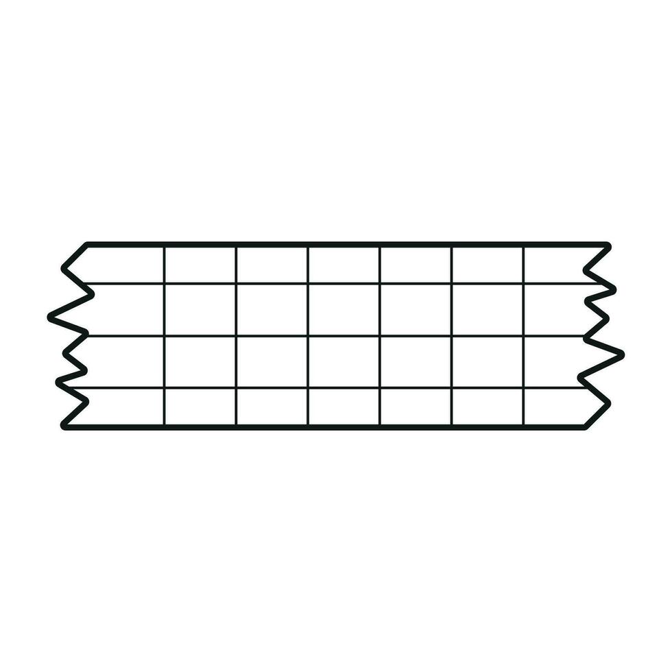 Stinky sticker with lines vector