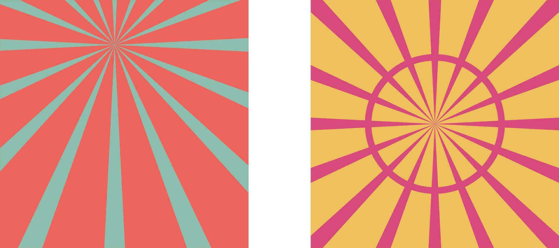 abstract background with rays vector