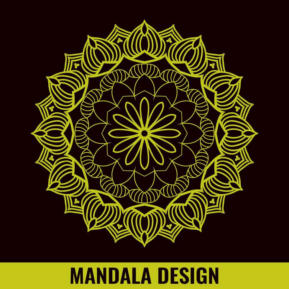 decorativo degradado color ornamental étnico elementos mandala modelo antecedentes diseño Pro vector. vector