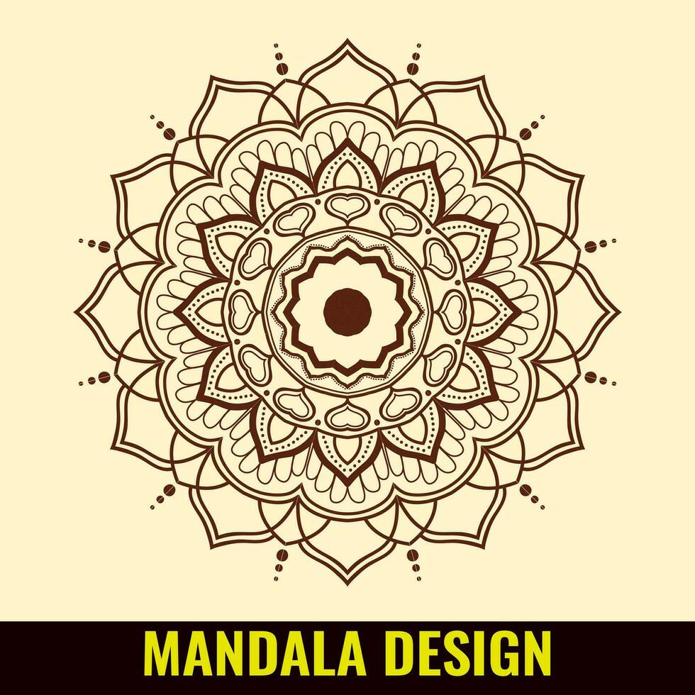 decorativo degradado color ornamental étnico elementos mandala modelo antecedentes diseño Pro vector. vector