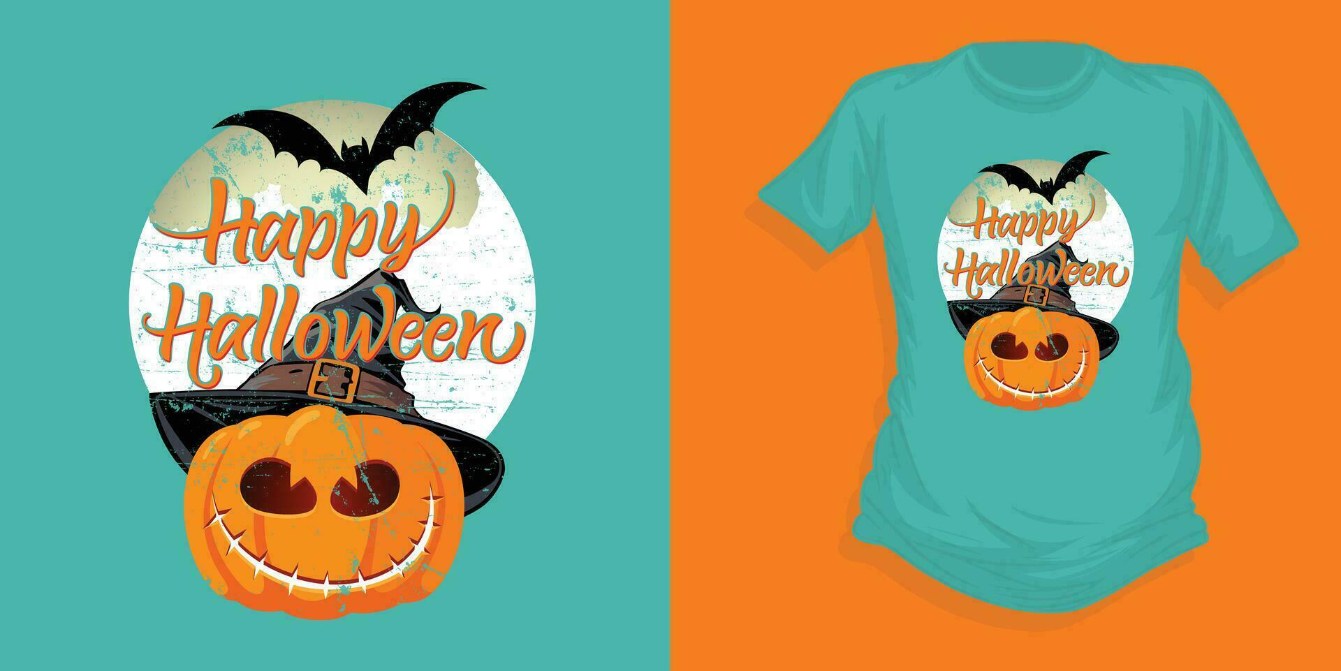 Happy halloween, halloween t shirt, vector illustration design