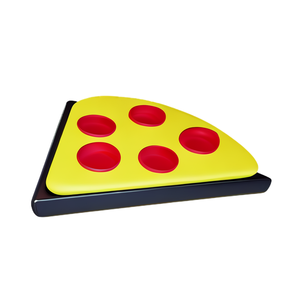 pizza 3d icon illustration png