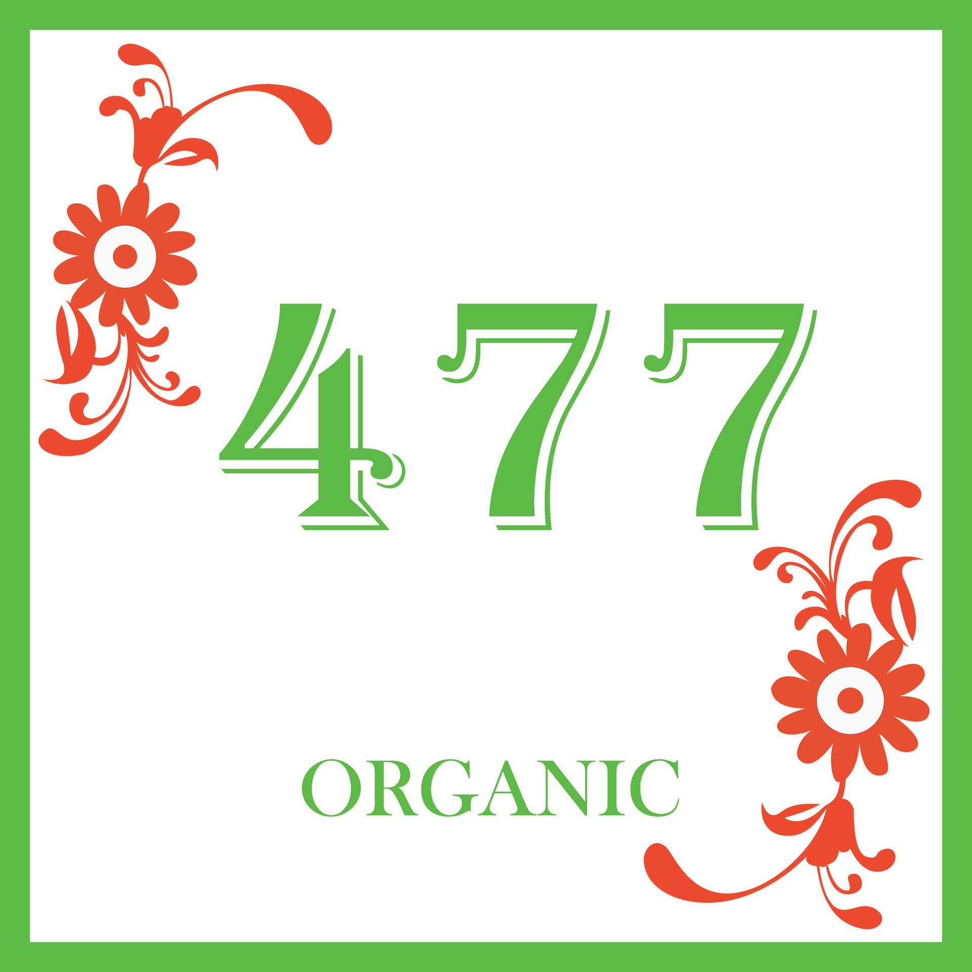Leaf Organic Design With Number 477 28210009 Vector Art at Vecteezy Leaf Organic Design With Number 477 28210009 Vector Art at Vecteezy