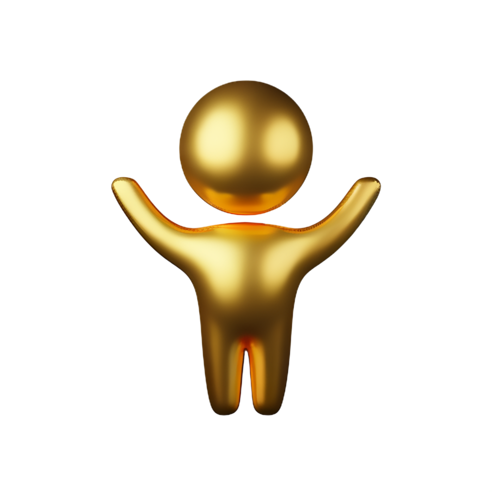 gold 3d icon illustration 28210441 PNG
