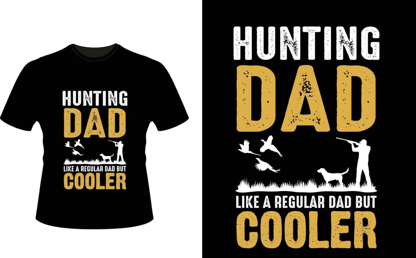 caza papá me gusta un regular papá pero enfriador o papá papá camiseta diseño o padre día t camisa diseño vector