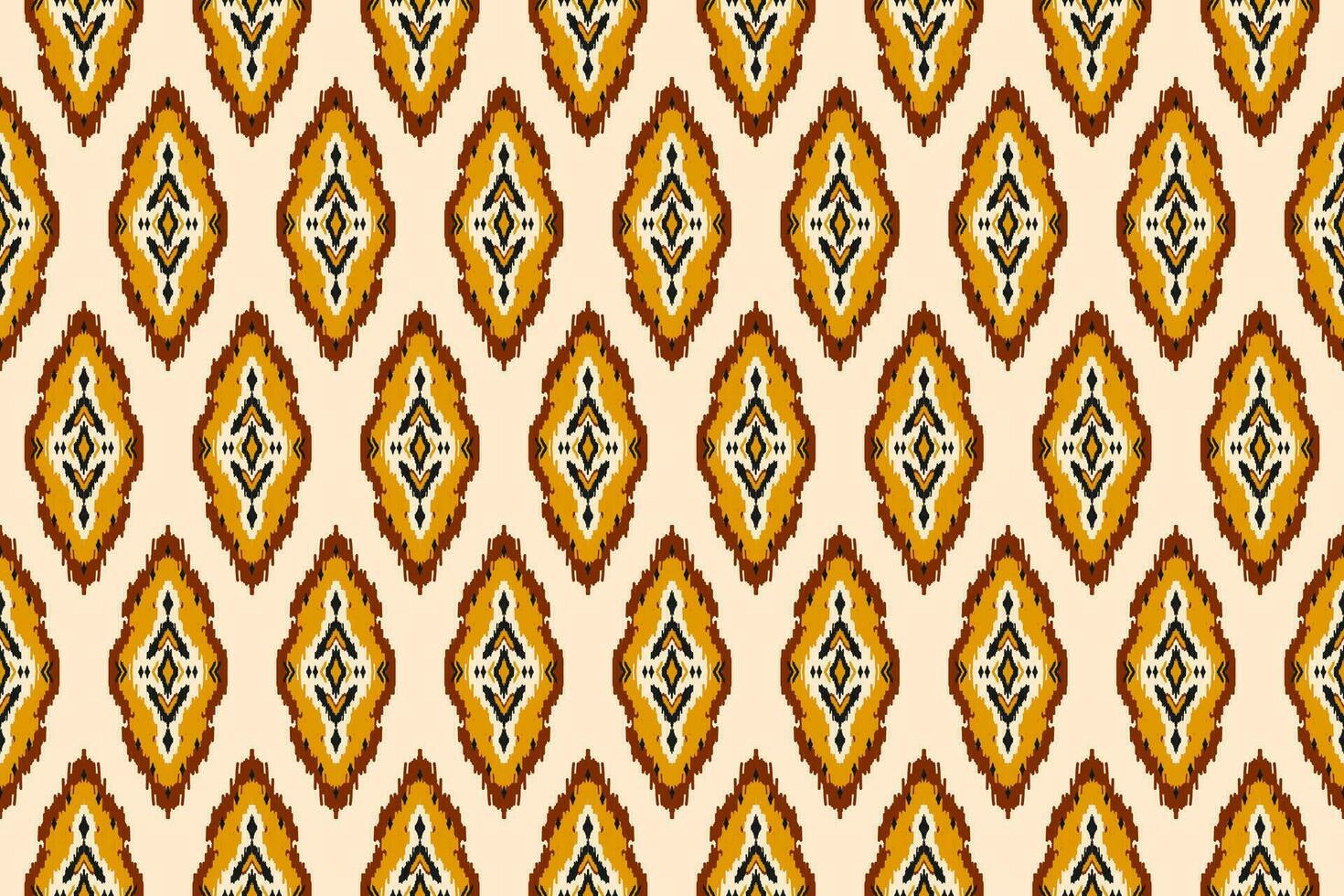 Beautiful ethnic tribal pattern art. Ethnic ikat seamless pattern. American and Mexican style. vector