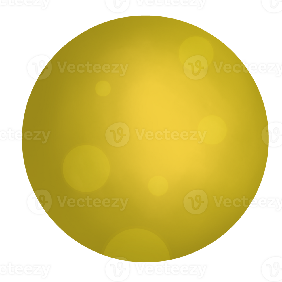 full moon cartoon drawing png