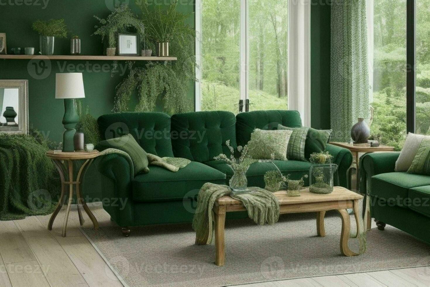 Traditional Living Room Loveseat Curved Back