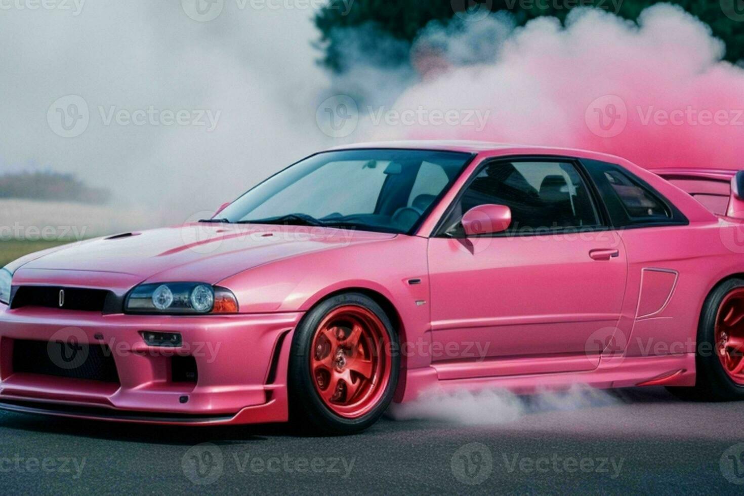 Sport car Nissan Skyline GTR R32 JDM. Pro Photo