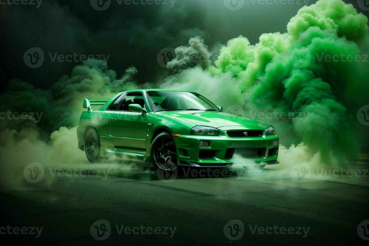 Sport car Nissan Skyline GTR R32 JDM. Pro Photo