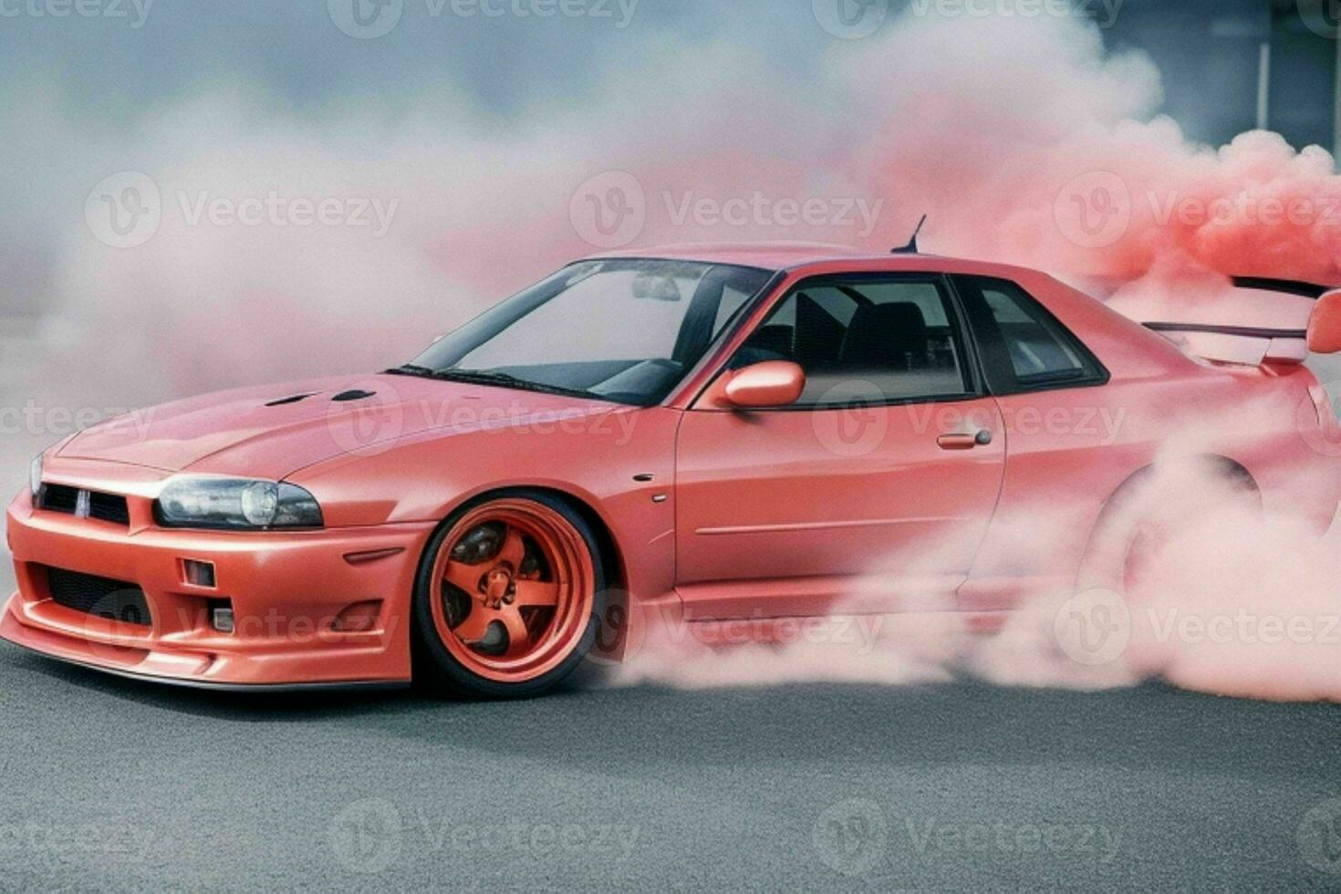 Sport car Nissan Skyline GTR R32 JDM. Pro Photo