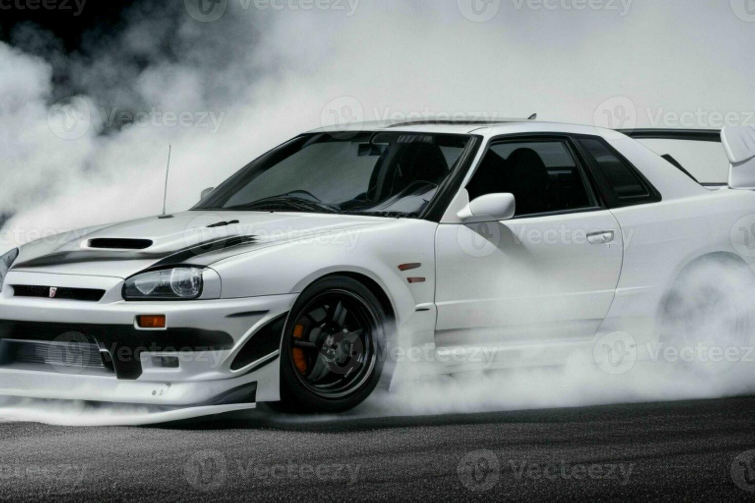 Sport car Nissan Skyline GTR R32 JDM. Pro Photo