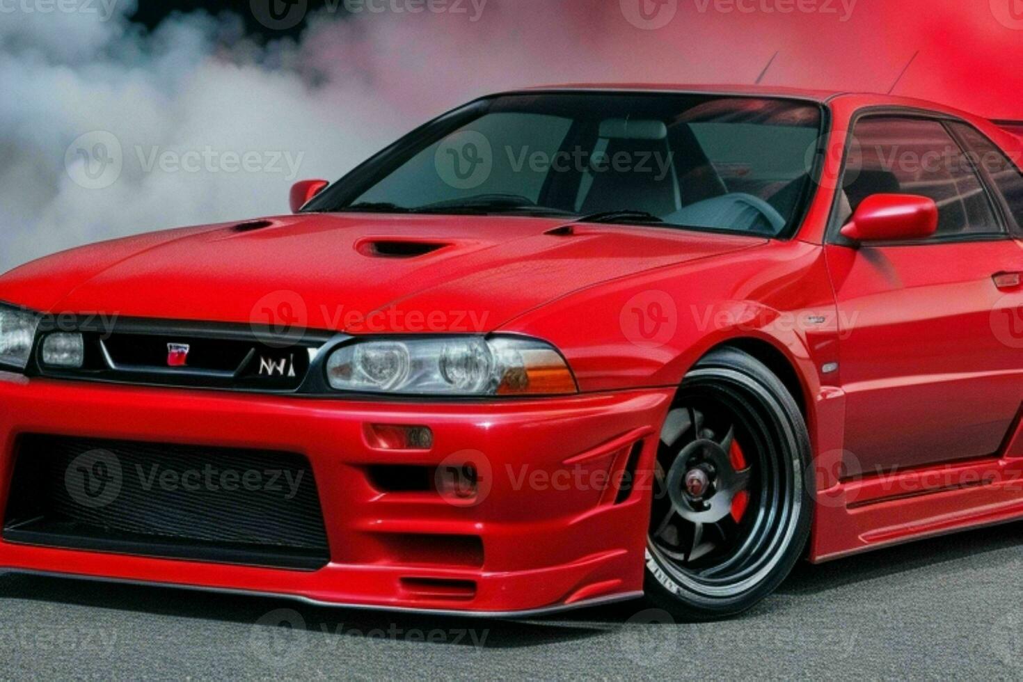 Sport car Nissan Skyline GTR R32 JDM. Pro Photo