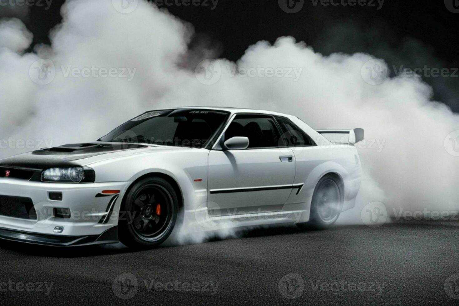 Sport car Nissan Skyline GTR R32 JDM. Pro Photo