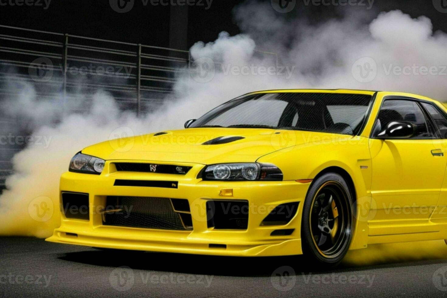 Sport car Nissan Skyline GTR R32 JDM. Pro Photo