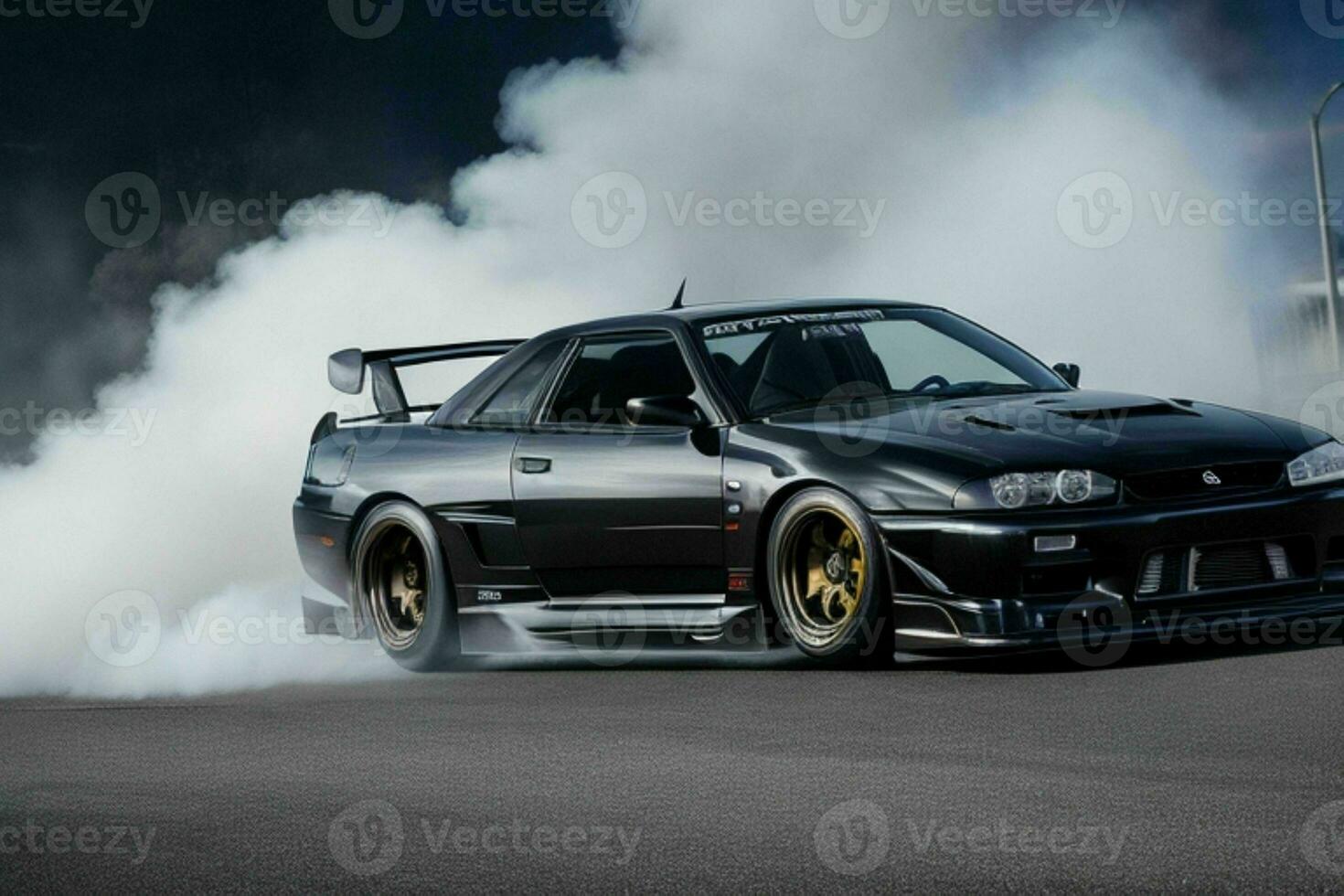 deporte coche nissan horizonte gtr r32 jdm. Pro foto