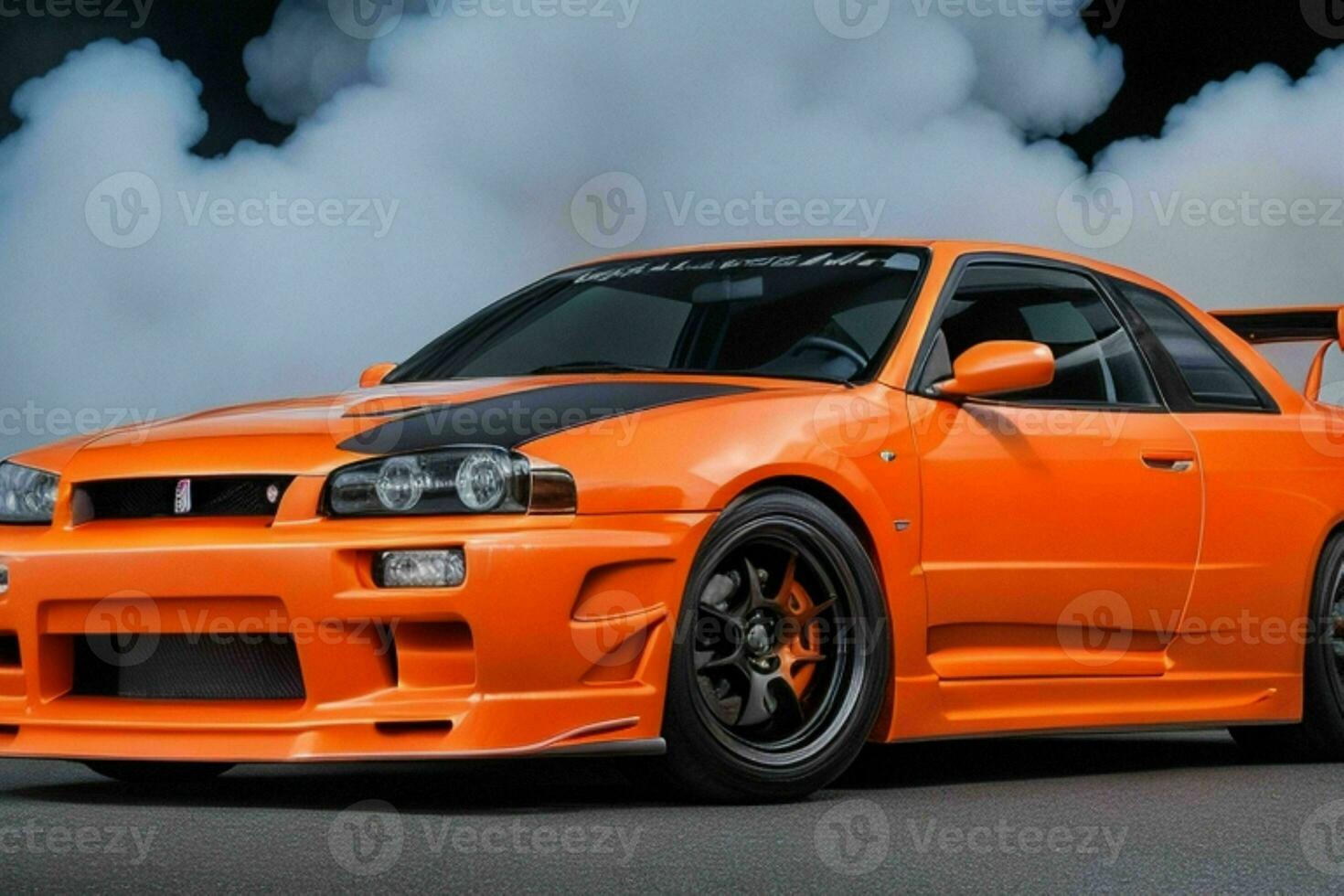 deporte coche nissan horizonte gtr r32 jdm. Pro foto