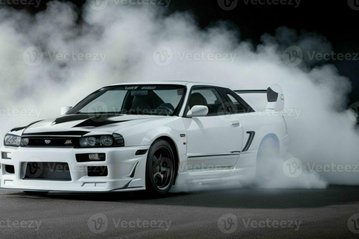 Sport car Nissan Skyline GTR R32 JDM. Pro Photo