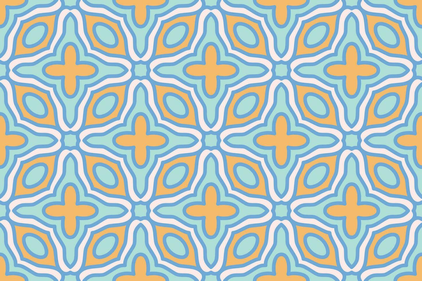 Seamless abstract geometric shape pattern vector