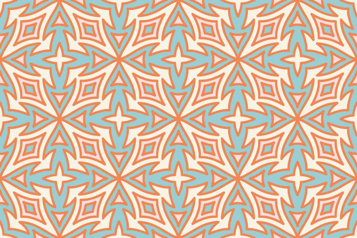 Seamless abstract geometric shape pattern vector