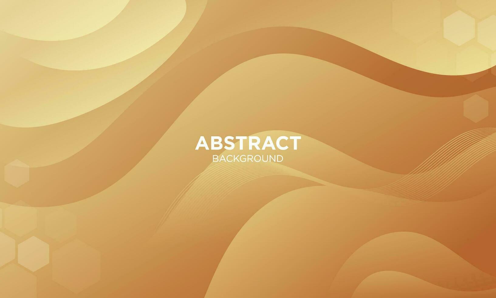 Abstract Gradient yellow liquid Wave Background vector