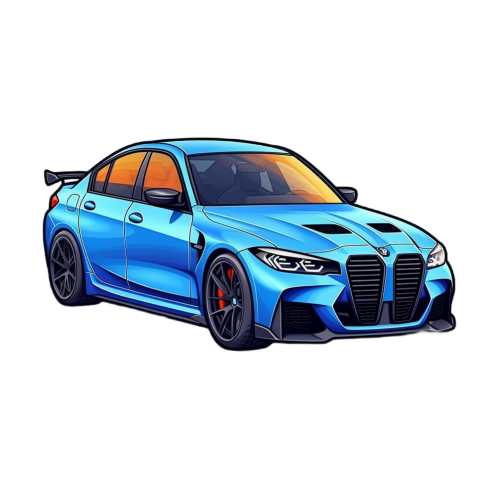 m3 g80 blue , png