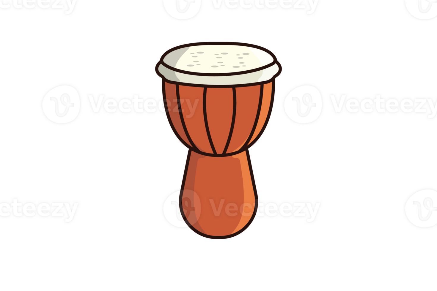 Drum Snare with Ropes vector illustration. Music instrument object icon concept. Drum musical symbol or snare drum vector design. png
