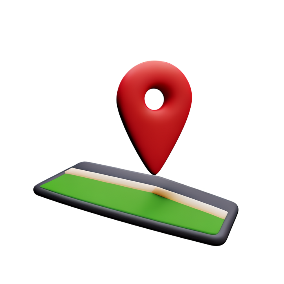 location 3d icon illustration png