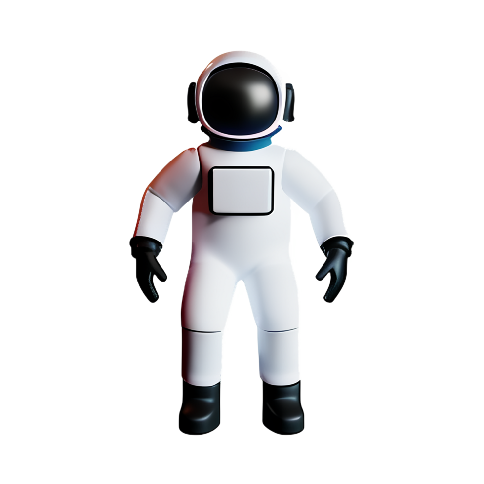 astronauta 3d Renderização ícone ilustração png