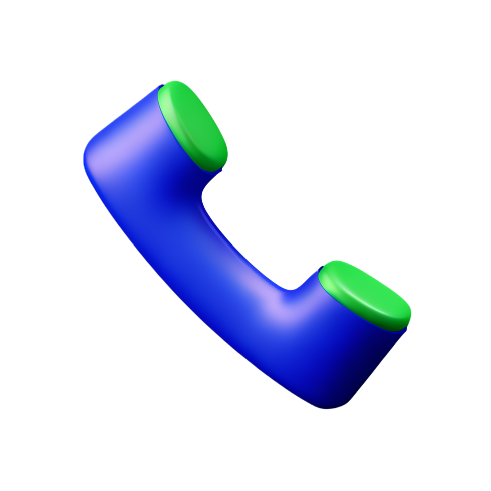 dial phone 3d user interface icon png