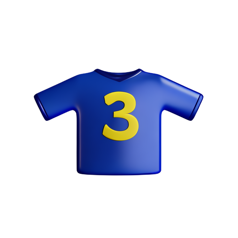 camiseta diseño 3d ilustración icono png