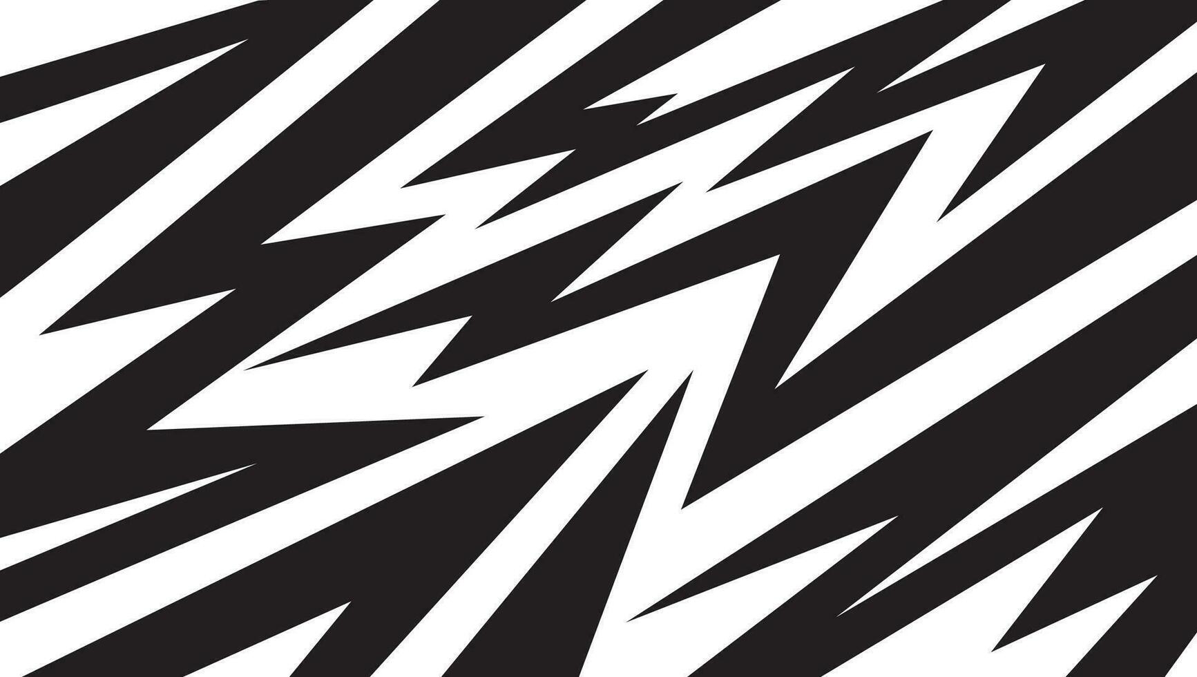 Monochromatic abstract backdrop with spiked elements and zigzag patterns. vector