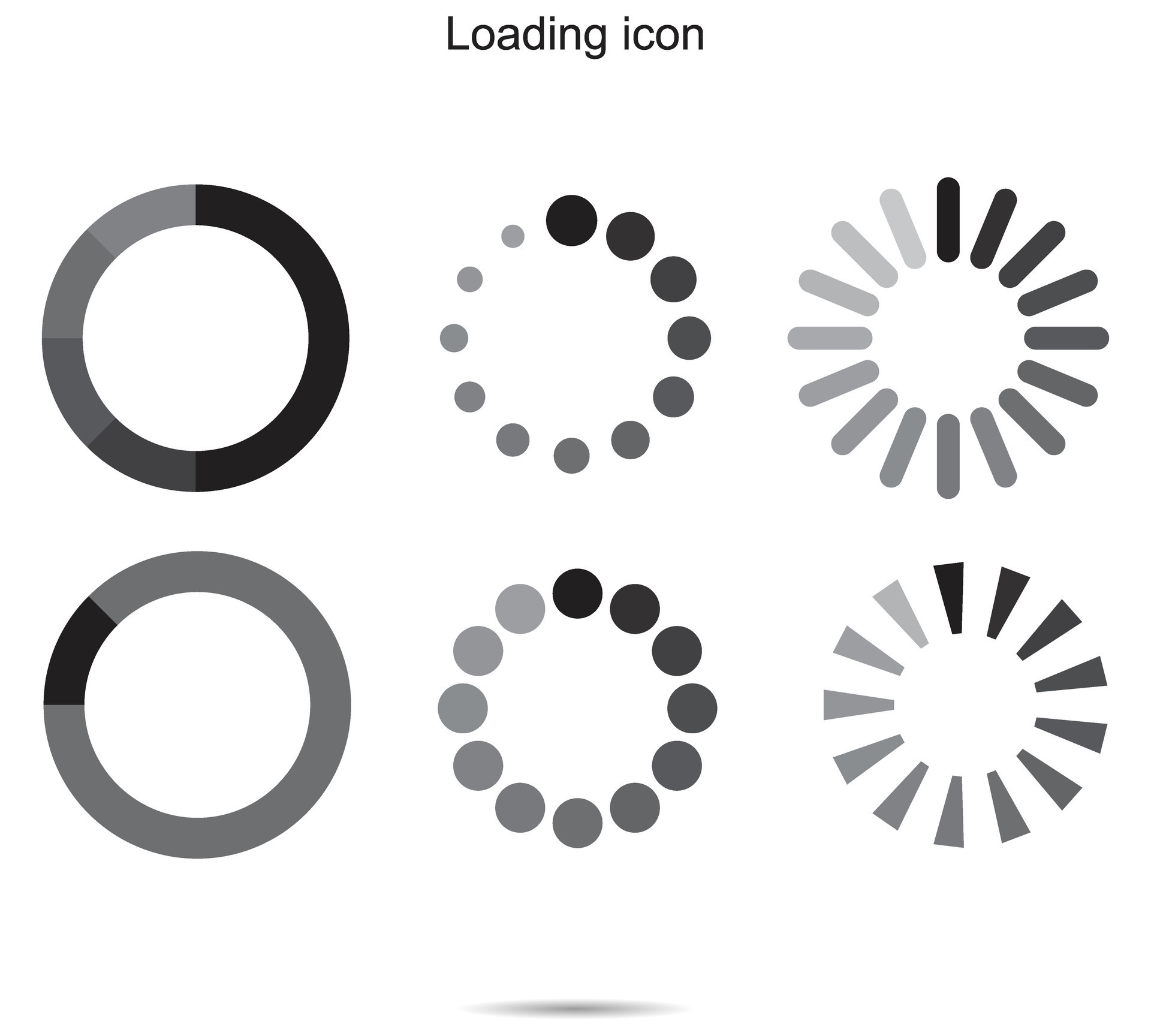 Loading icon, vector illustration. 28214772 Vector Art at Vecteezy