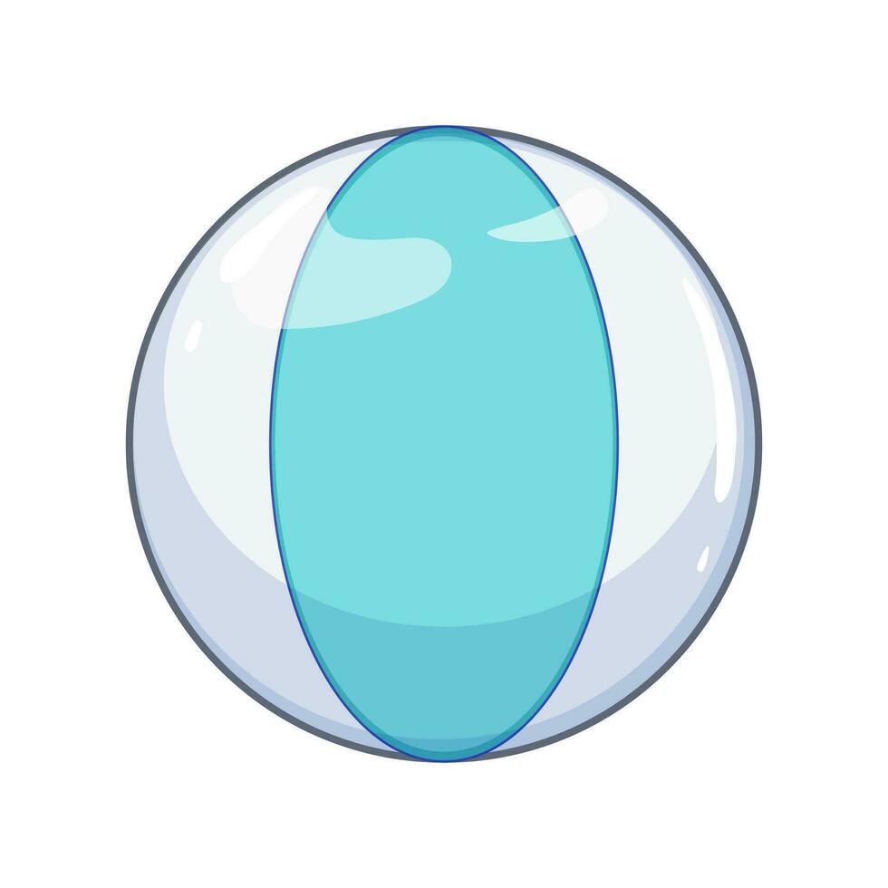 play beach ball cartoon vector illustration
