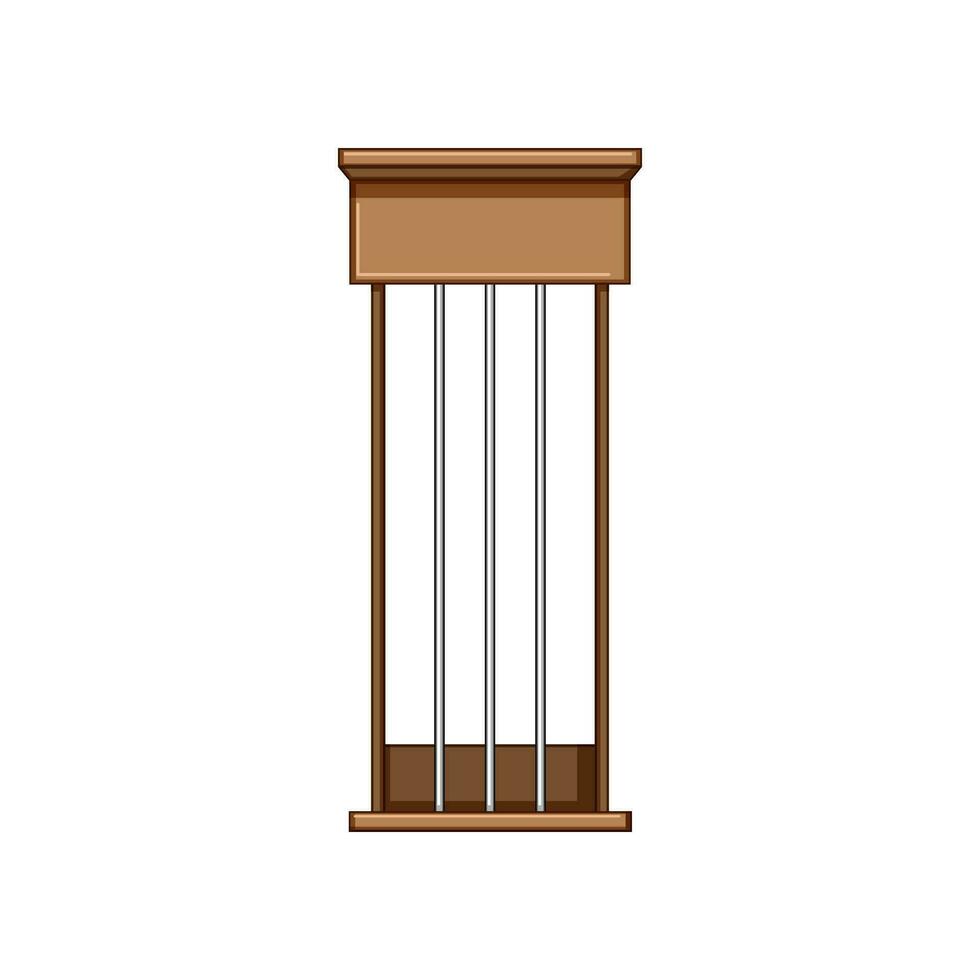 abstract podium cartoon vector illustration