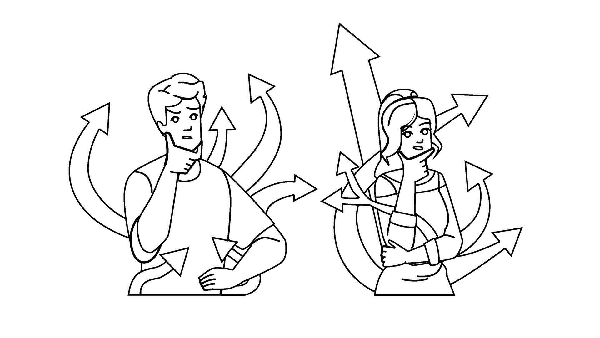 choose path vector 28215189 Vector Art at Vecteezy