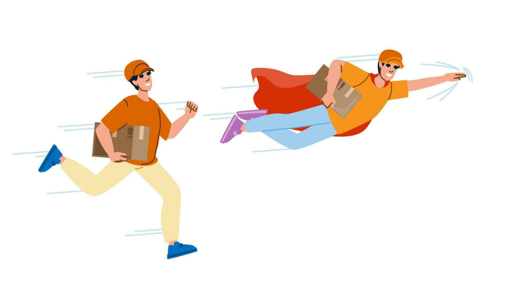 shipment courier express vector
