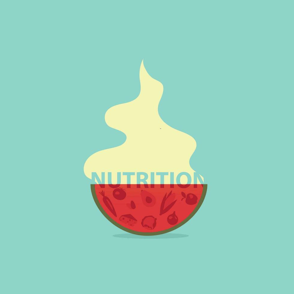 free vector national nutrition week benner poster design . nutrition design