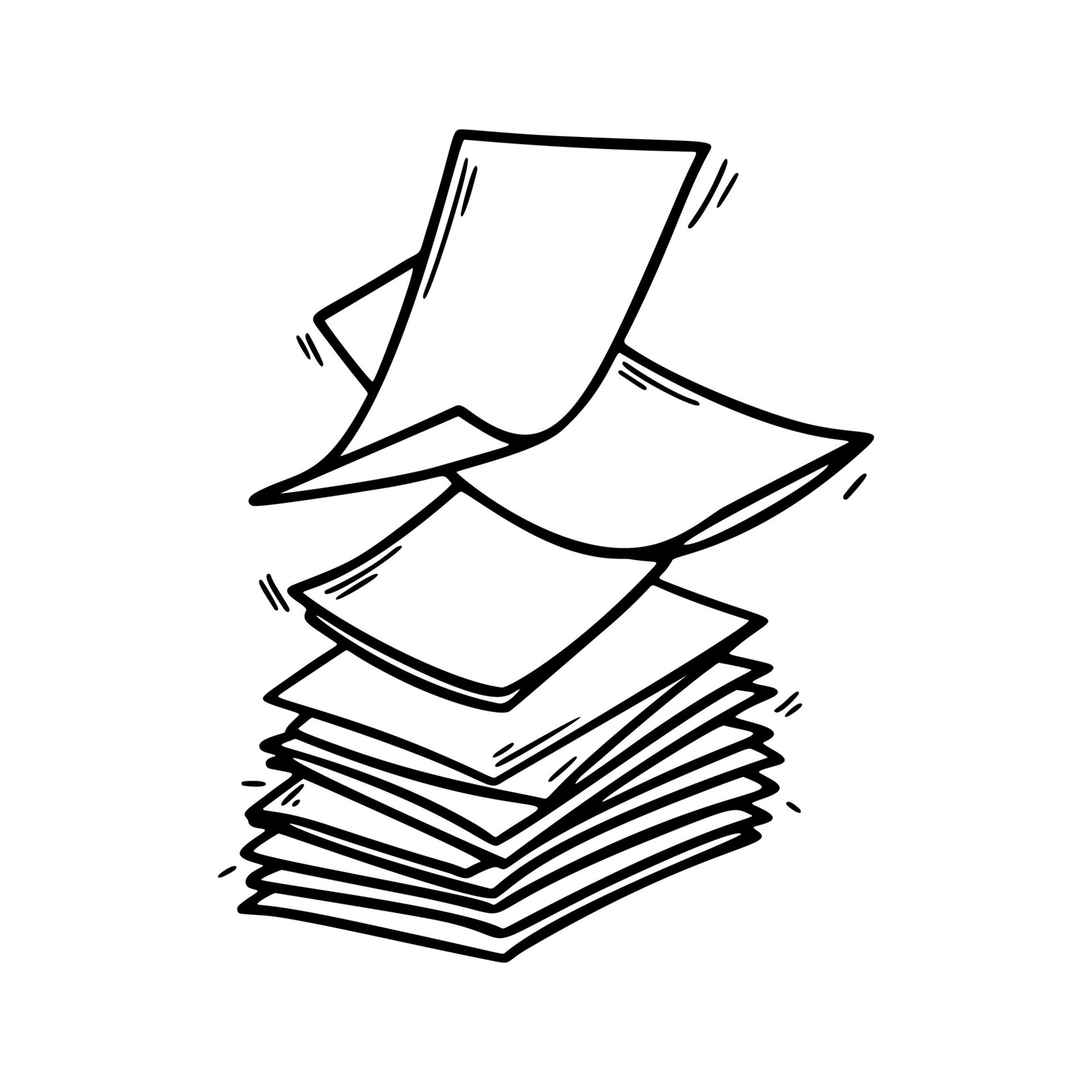 Stack Of Paper Clipart