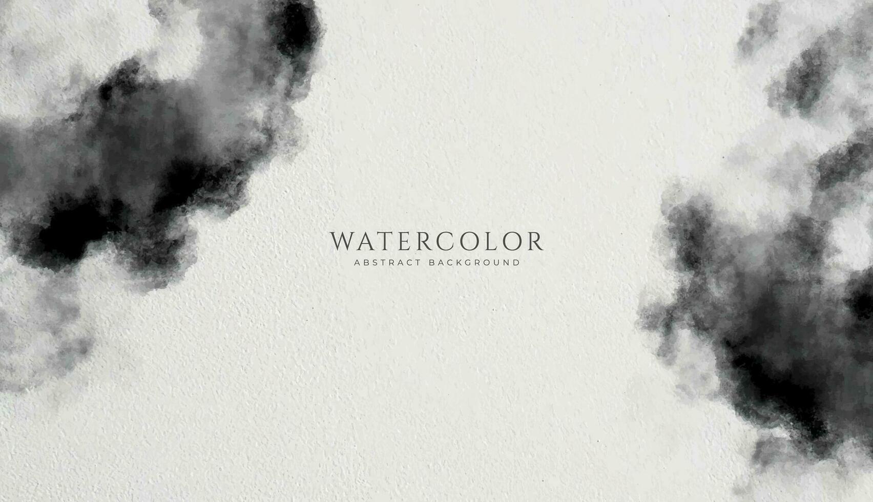 Abstract horizontal watercolor background. Neutral light colored empty space background illustration vector