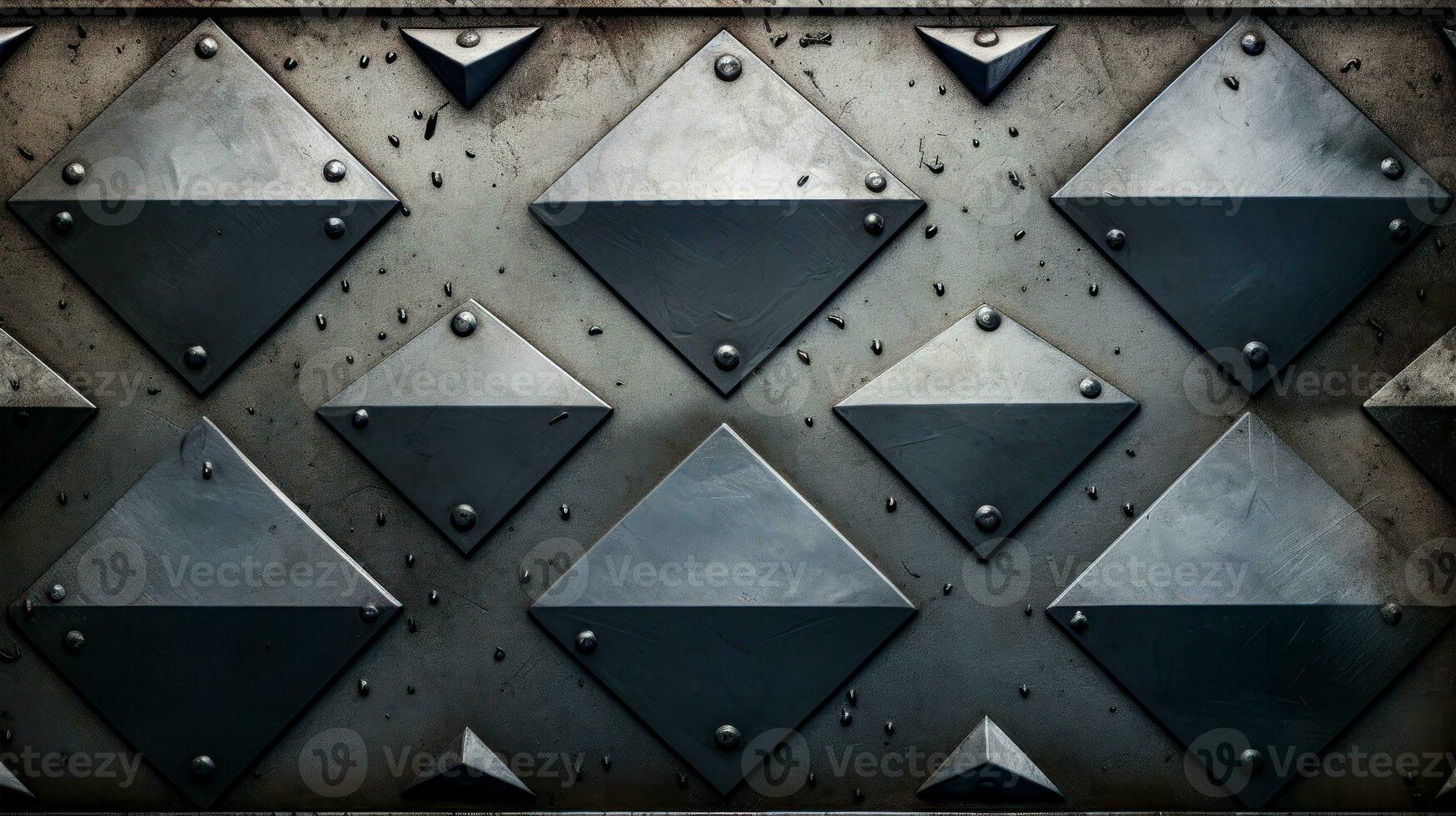 A Hexagonal Mesh Background with a Carbon Fiber Effect and a Black and White Color Scheme Geometric AI Generative photo